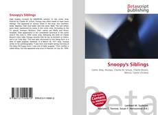 Capa do livro de Snoopy's Siblings 
