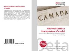 Buchcover von National Defence Headquarters (Canada)