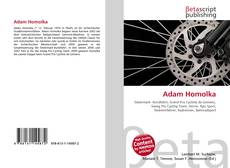 Adam Homolka的封面