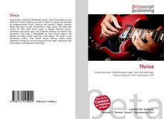 Capa do livro de Thrice 