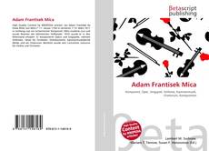 Portada del libro de Adam Frantisek Mica