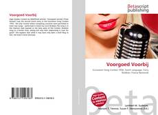Portada del libro de Voorgoed Voorbij