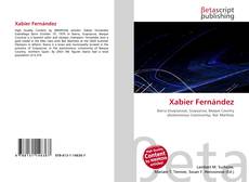 Portada del libro de Xabier Fernández
