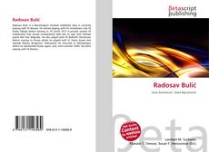 Portada del libro de Radosav Bulić