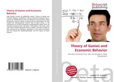 Portada del libro de Theory of Games and Economic Behavior