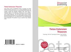 Portada del libro de Tietze Extension Theorem