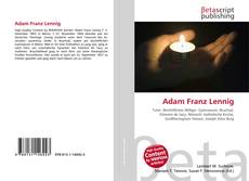 Portada del libro de Adam Franz Lennig
