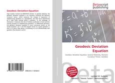 Portada del libro de Geodesic Deviation Equation