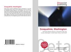 Portada del libro de Snoqualmie, Washington