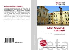 Adam Adamandy Kochański kitap kapağı