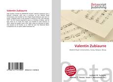 Valentin Zubiaurre kitap kapağı