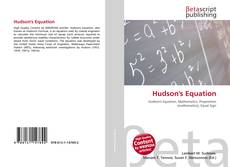 Hudson's Equation的封面