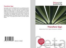 Couverture de Therefore Sign