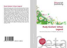 Borítókép a  Rudy Giuliani: Urban Legend - hoz