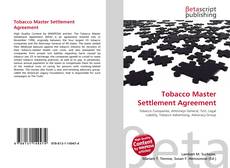 Portada del libro de Tobacco Master Settlement Agreement