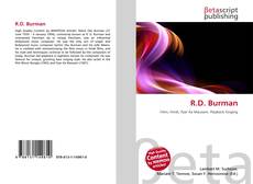 Portada del libro de R.D. Burman