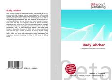 Buchcover von Rudy Jahchan