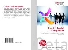 Copertina di Och-Ziff Capital Management