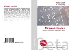 Copertina di Majorana Equation