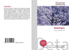 Copertina di RadarSync