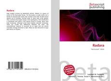 Couverture de Radara
