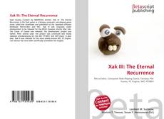 Portada del libro de Xak III: The Eternal Recurrence
