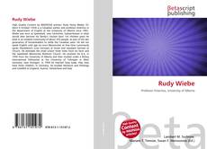 Portada del libro de Rudy Wiebe