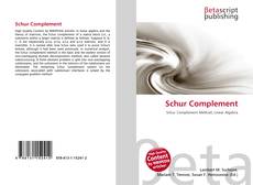 Portada del libro de Schur Complement