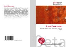 Portada del libro de Snorri Snorrason