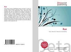 Portada del libro de Rue