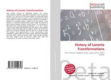 History of Lorentz Transformations的封面