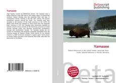 Copertina di Yamasee