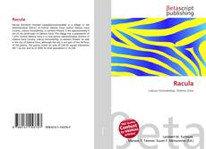 Capa do livro de Racula 