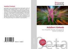 Couverture de Adalbert Geheeb