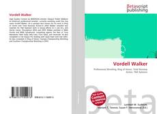 Portada del libro de Vordell Walker