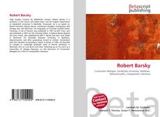 Portada del libro de Robert Barsky