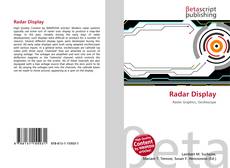 Portada del libro de Radar Display