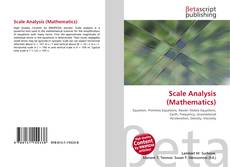 Couverture de Scale Analysis (Mathematics)