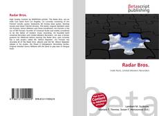 Portada del libro de Radar Bros.