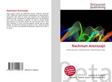 Couverture de Nachman Aronszajn