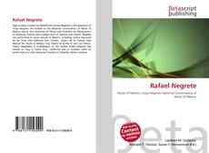 Portada del libro de Rafael Negrete