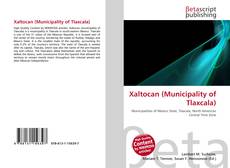 Portada del libro de Xaltocan (Municipality of Tlaxcala)