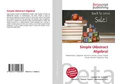 Couverture de Simple (Abstract Algebra)