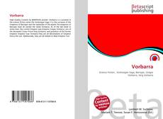 Buchcover von Vorbarra