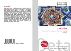 Bookcover of S-duality