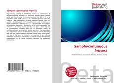 Capa do livro de Sample-continuous Process 