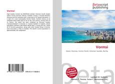 Portada del libro de Vormsi