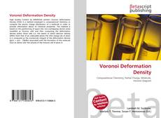 Capa do livro de Voronoi Deformation Density 