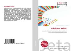Portada del libro de Adalbert Krims