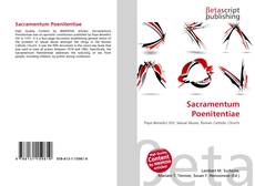 Portada del libro de Sacramentum Poenitentiae